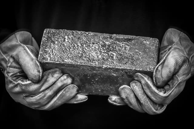  A Twenty kilogram gold ingot in Australia