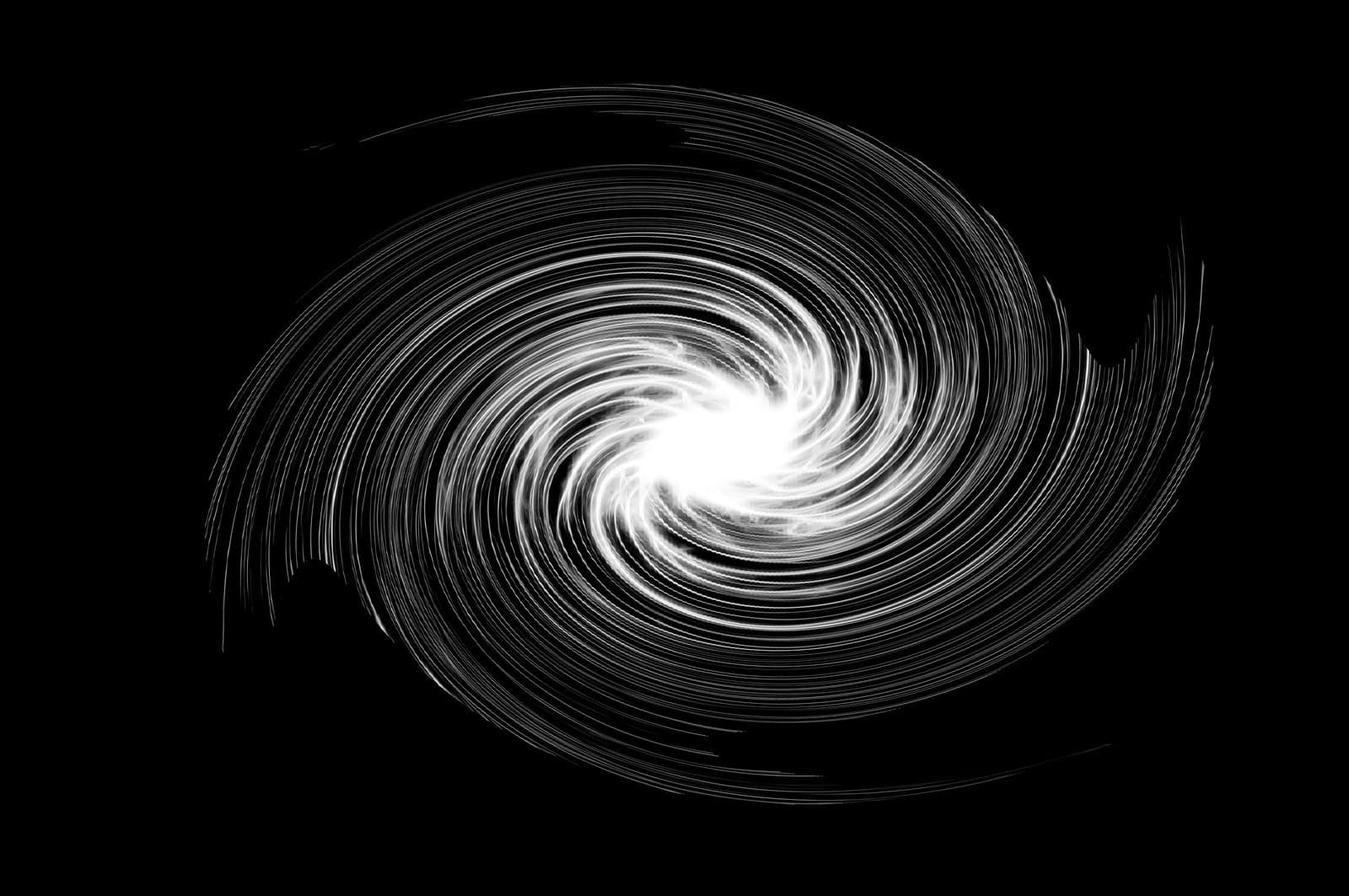Light swirl trail